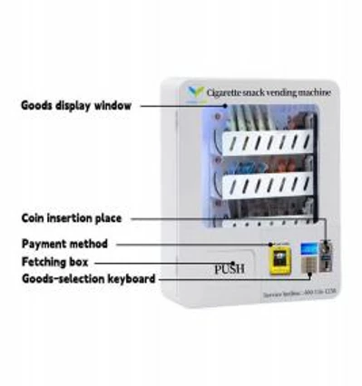 Cigarette snack vending machine3 Cigarette snack vending machine3