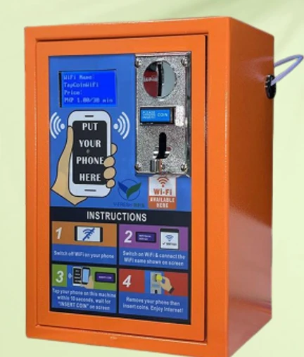 Coin-operated wifi Vending Machine1 Coin-operated wifi Vending Machine1