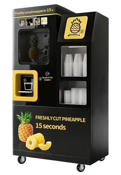 Pineapple Cutting Vending Machine