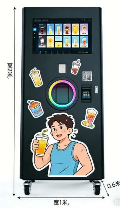 Protein Shake Vending Machine